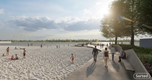 Nowa koncepcja zagospodarowania plaży miejskiej nad Niegocinem  