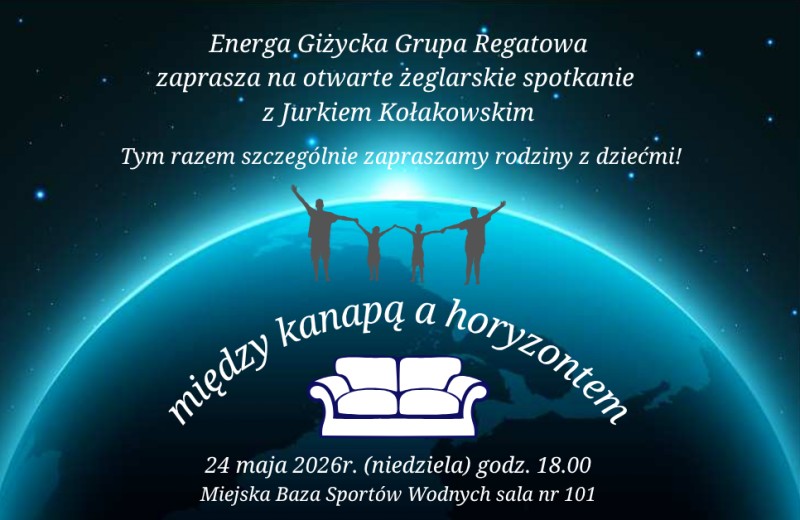 Spotkanie z żeglarzem polonijnym Jerzym Kołakowskim w ramach cyklu "Między kanapą a horyzontem"